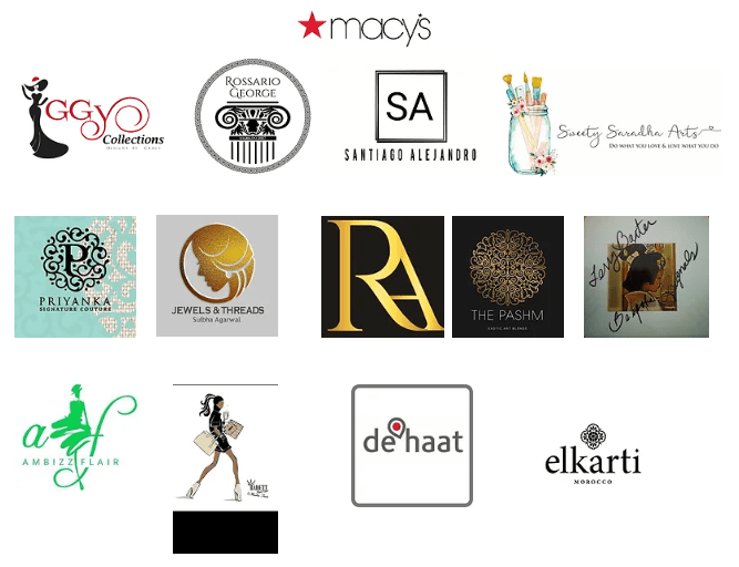 NAFW partner and collaborator brands